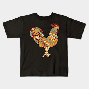 rooster funny gift idea Kids T-Shirt